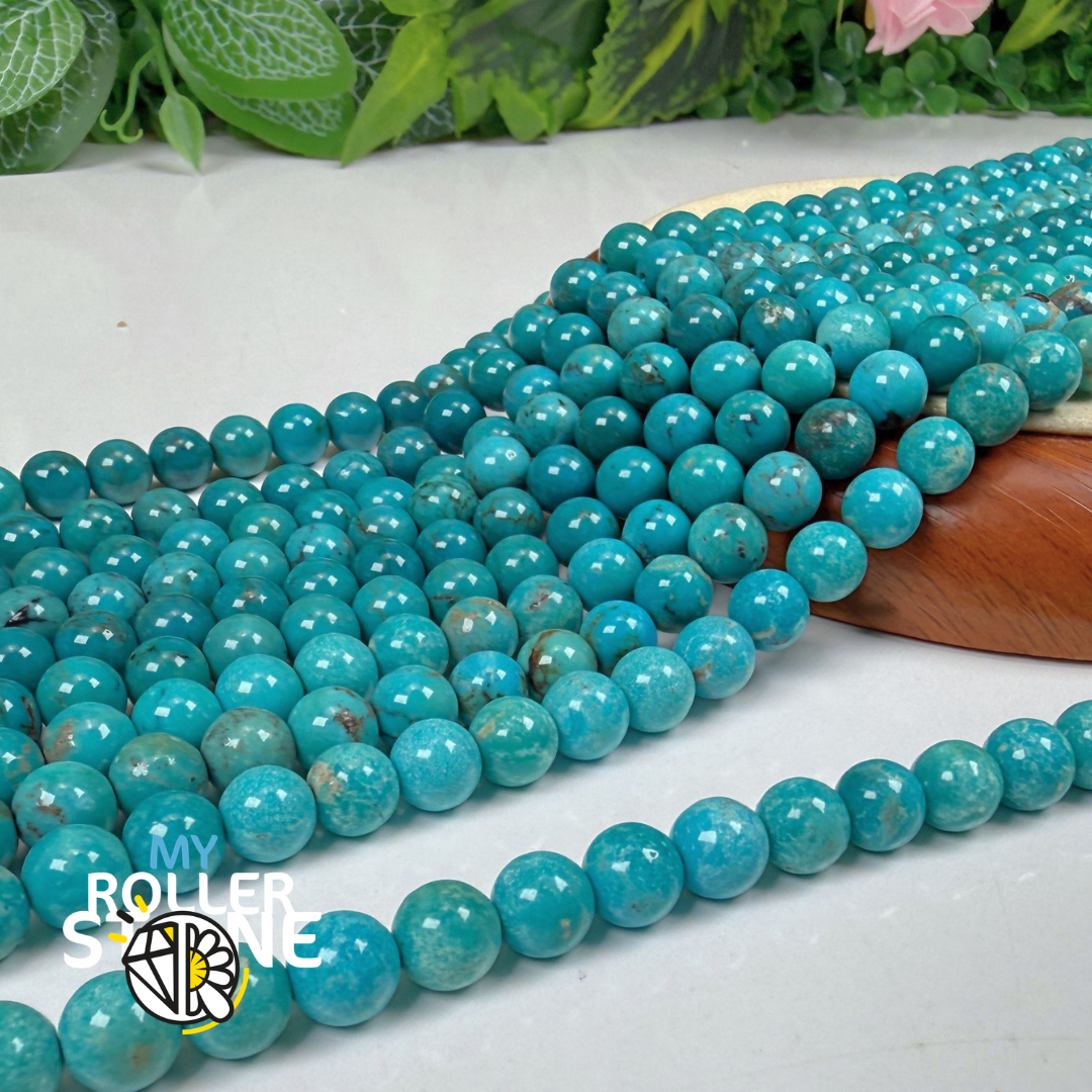 Perle Turquoise Kingman Ronde