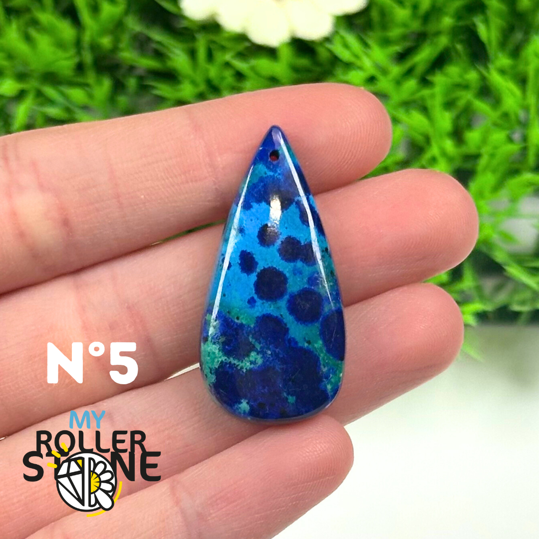 Pendentif Azurite Malachite 5A