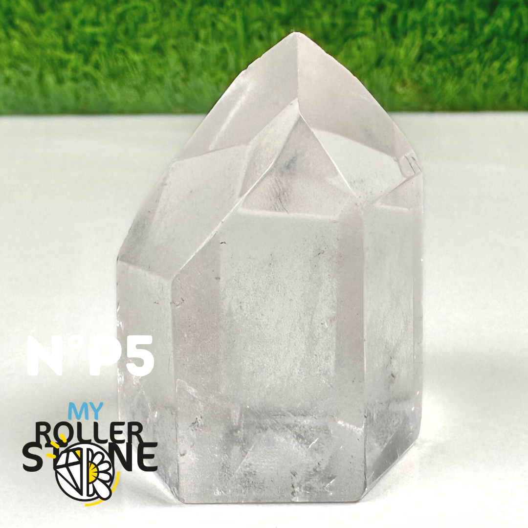 Pointe en Cristal de Roche Petite Taille