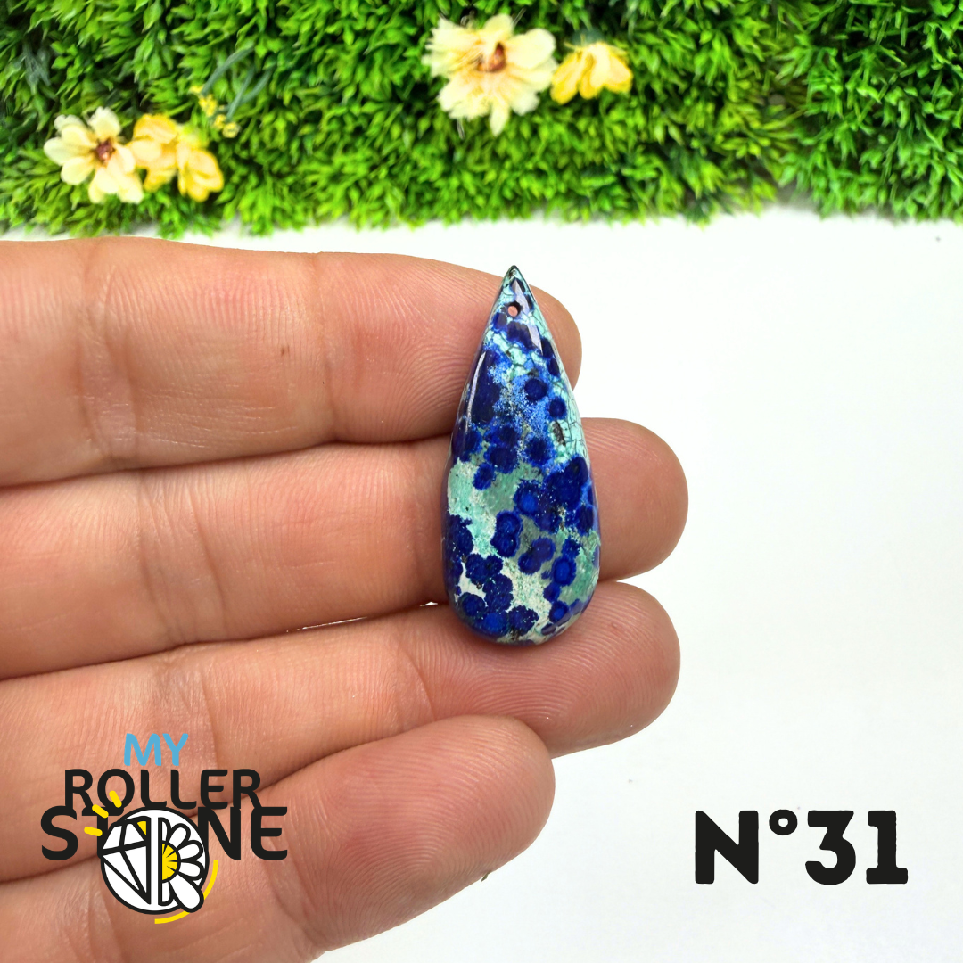 Pendentif Azurite Malachite 5A