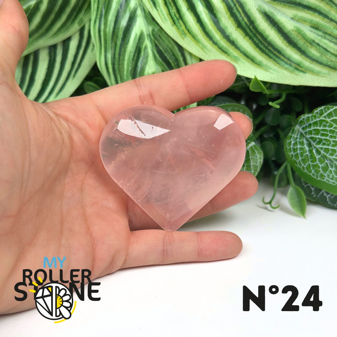 Cœur en Quartz rose