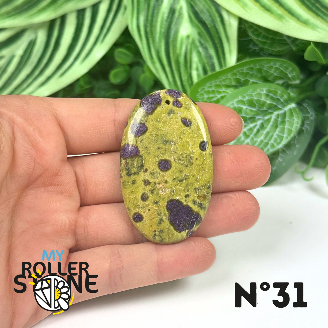 Pendentif Atlantisite 5A percé