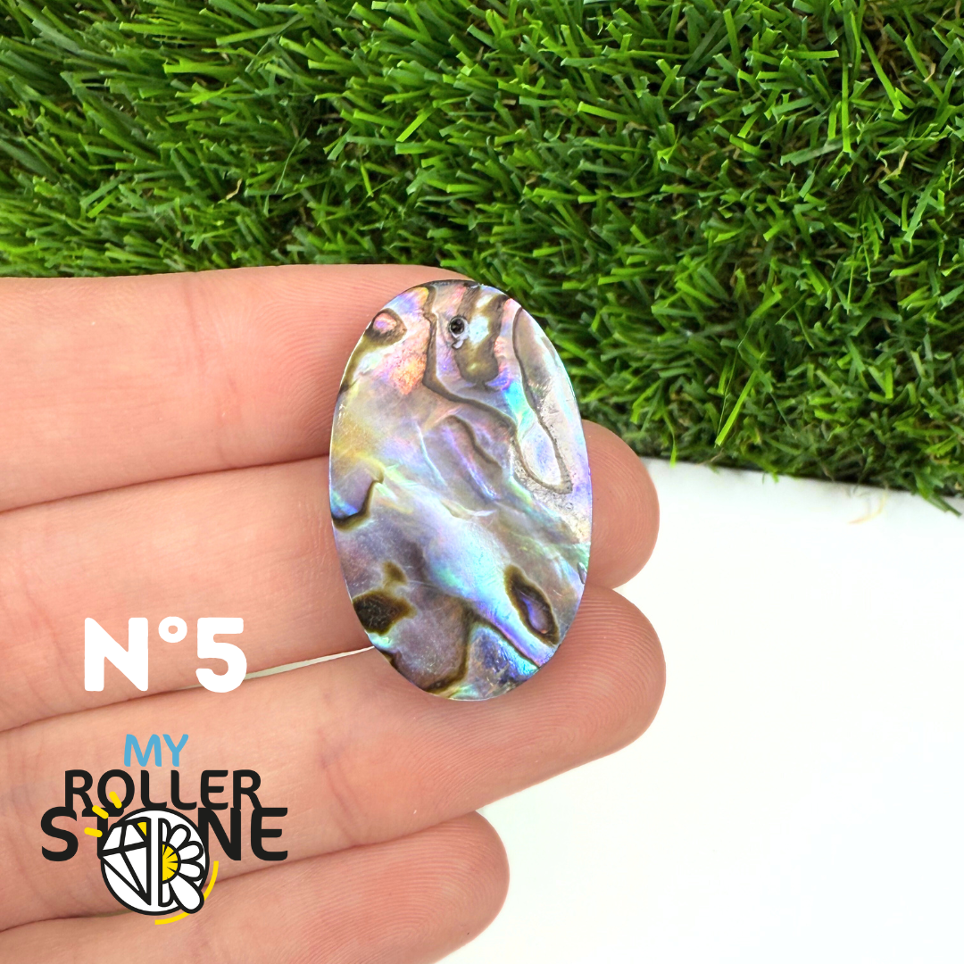 Pendentif en Abalone Forme Libre 5A