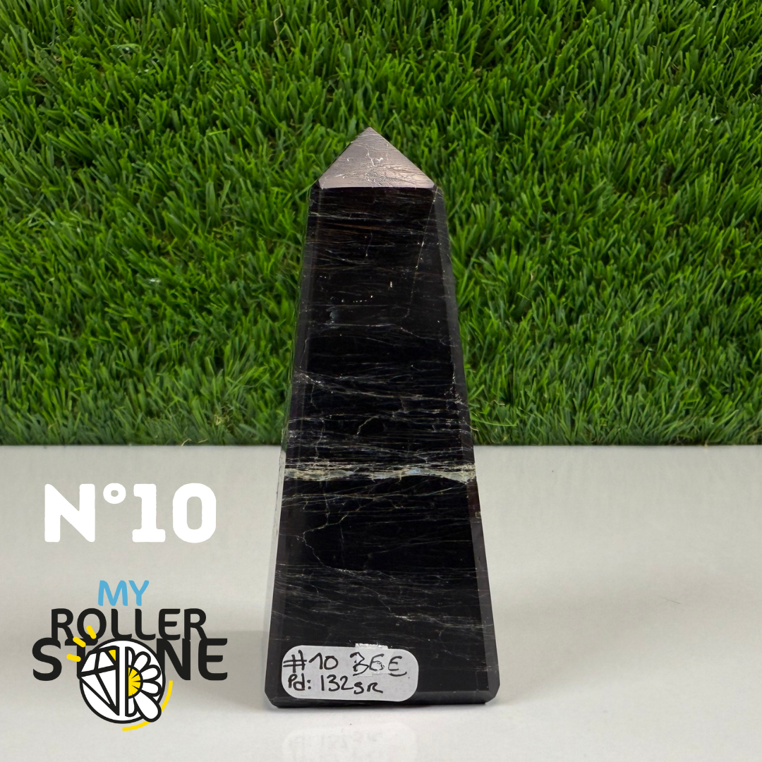 Obélisque en Tourmaline noire