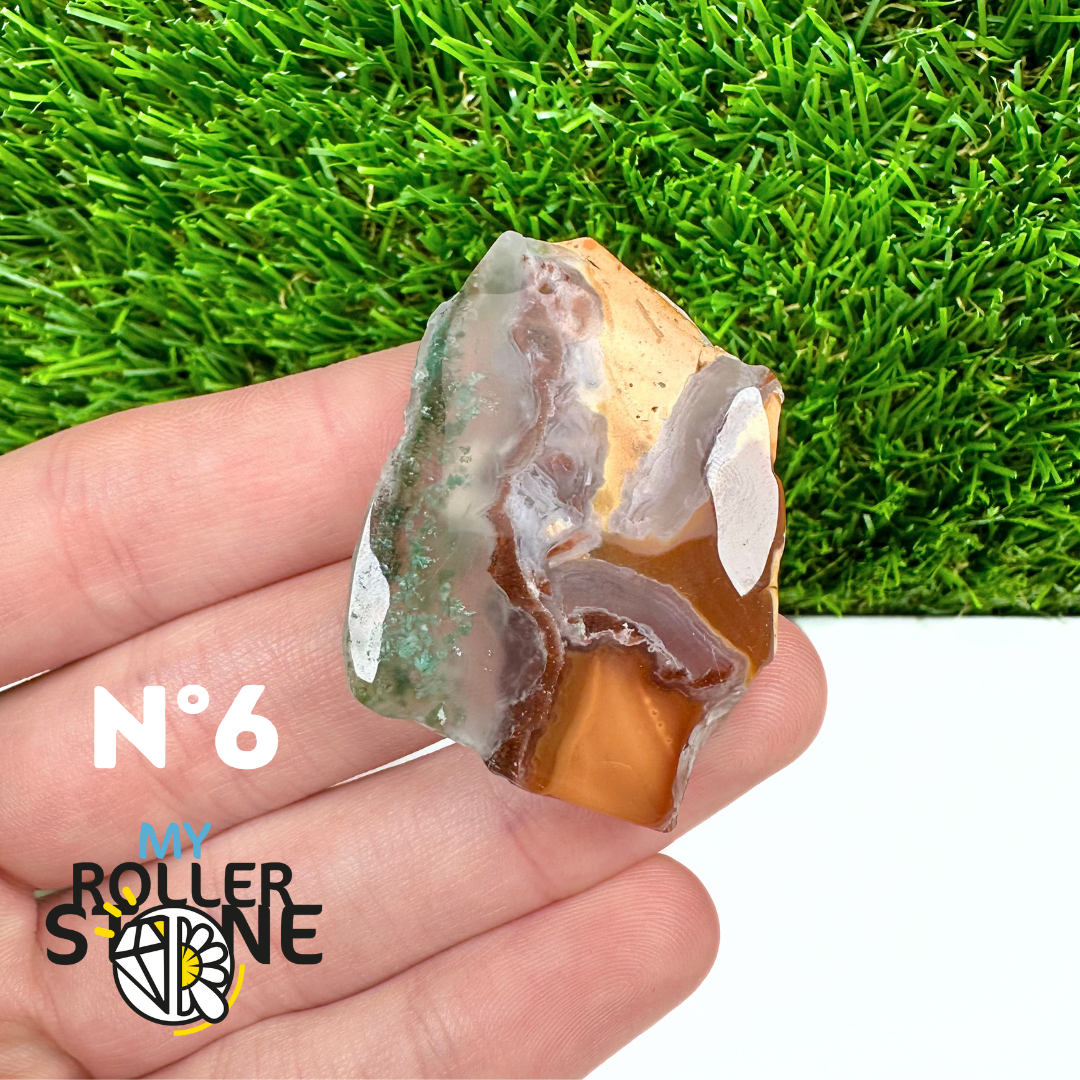 Pendentif Percé Aquaprase tranche 5A