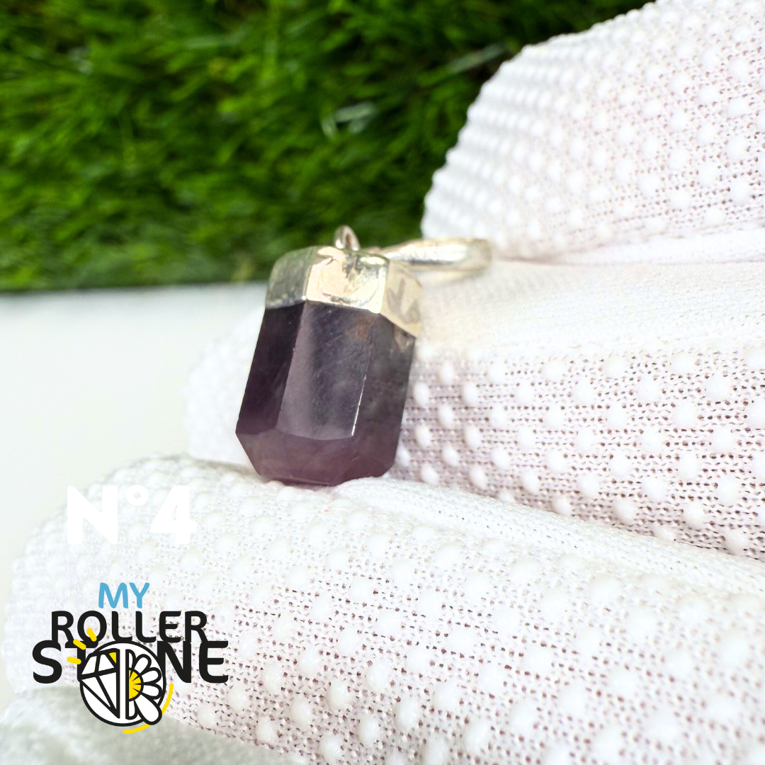 Pendentif Ruby et Argent