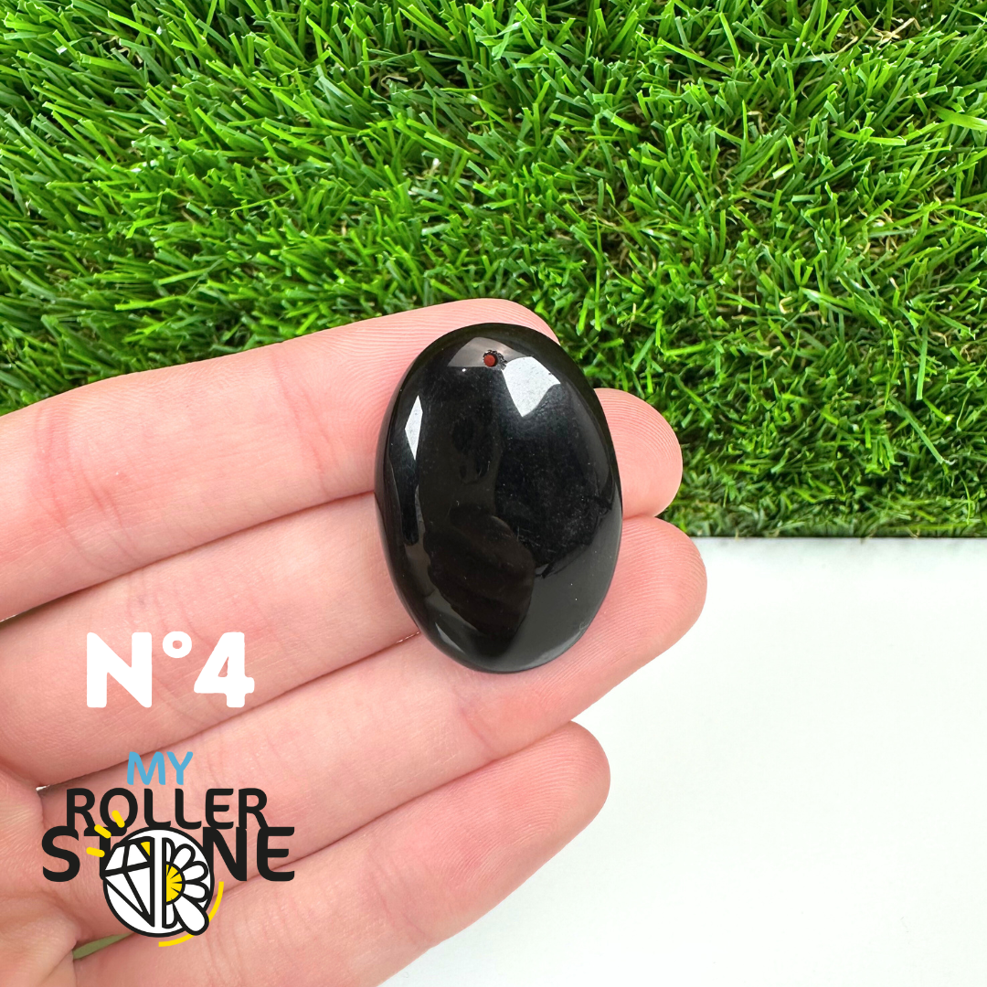 Pendentif Percé Tourmaline Noire