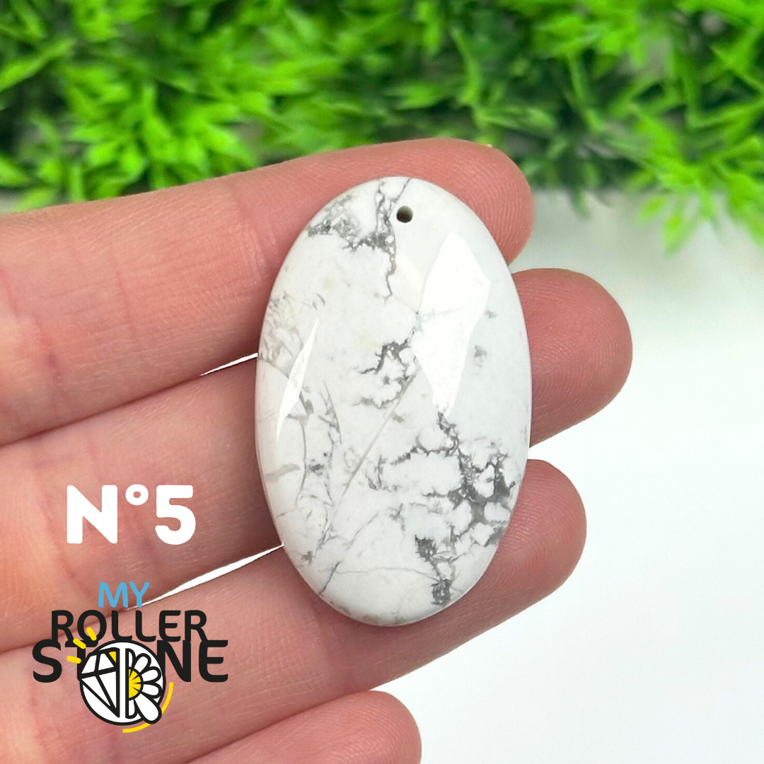 Pendentif Howlite 5A