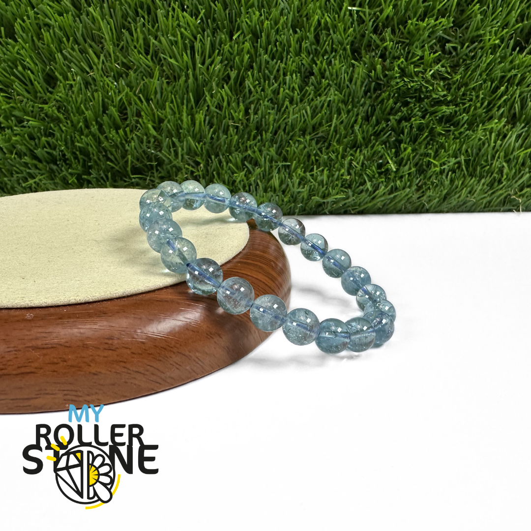 Bracelet Topaze Bleue 7A