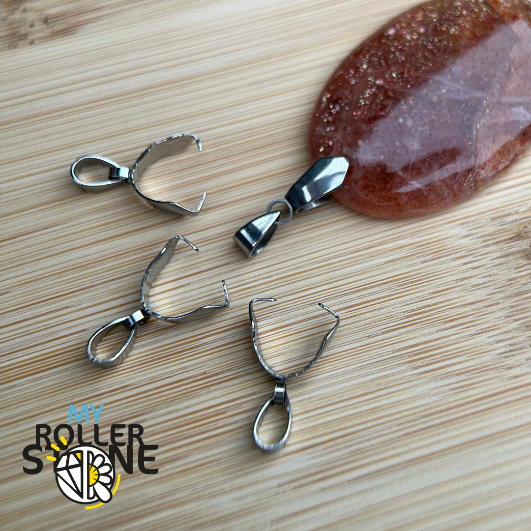 Bélière acier pour pendentif