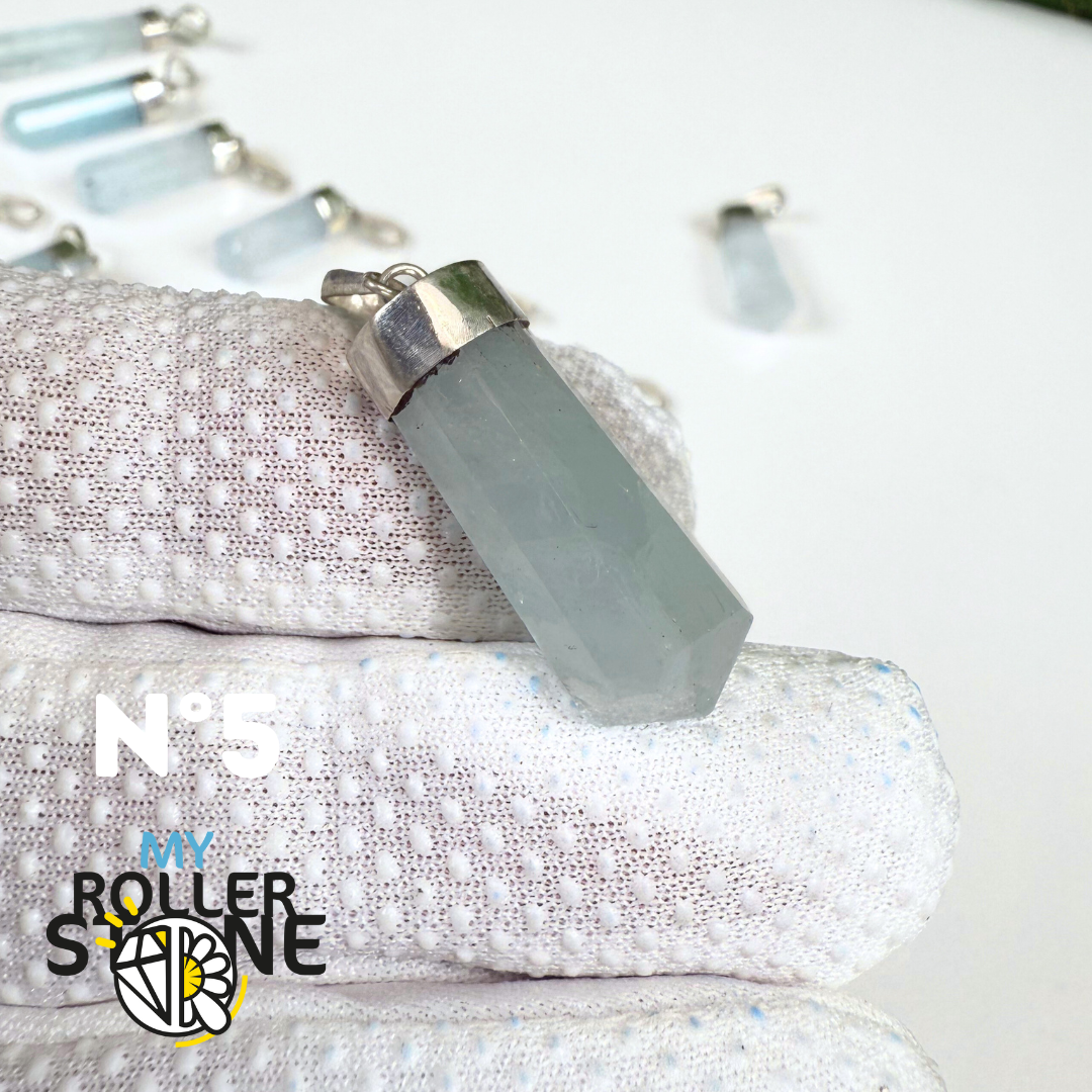 Pendentif Aigue-Marine et Argent