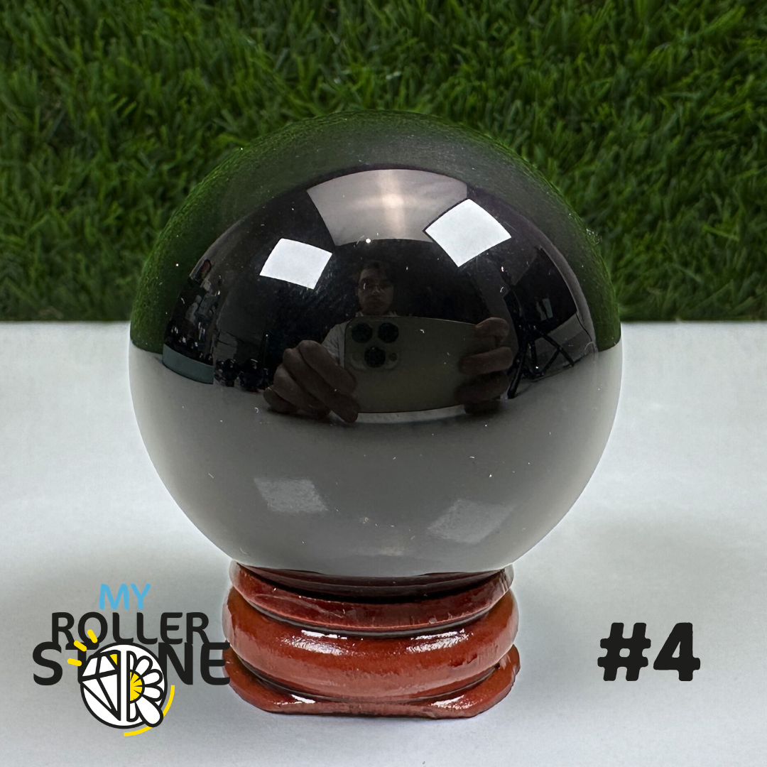 Sphère Obsidienne Œil Céleste (Arc-en-Ciel)