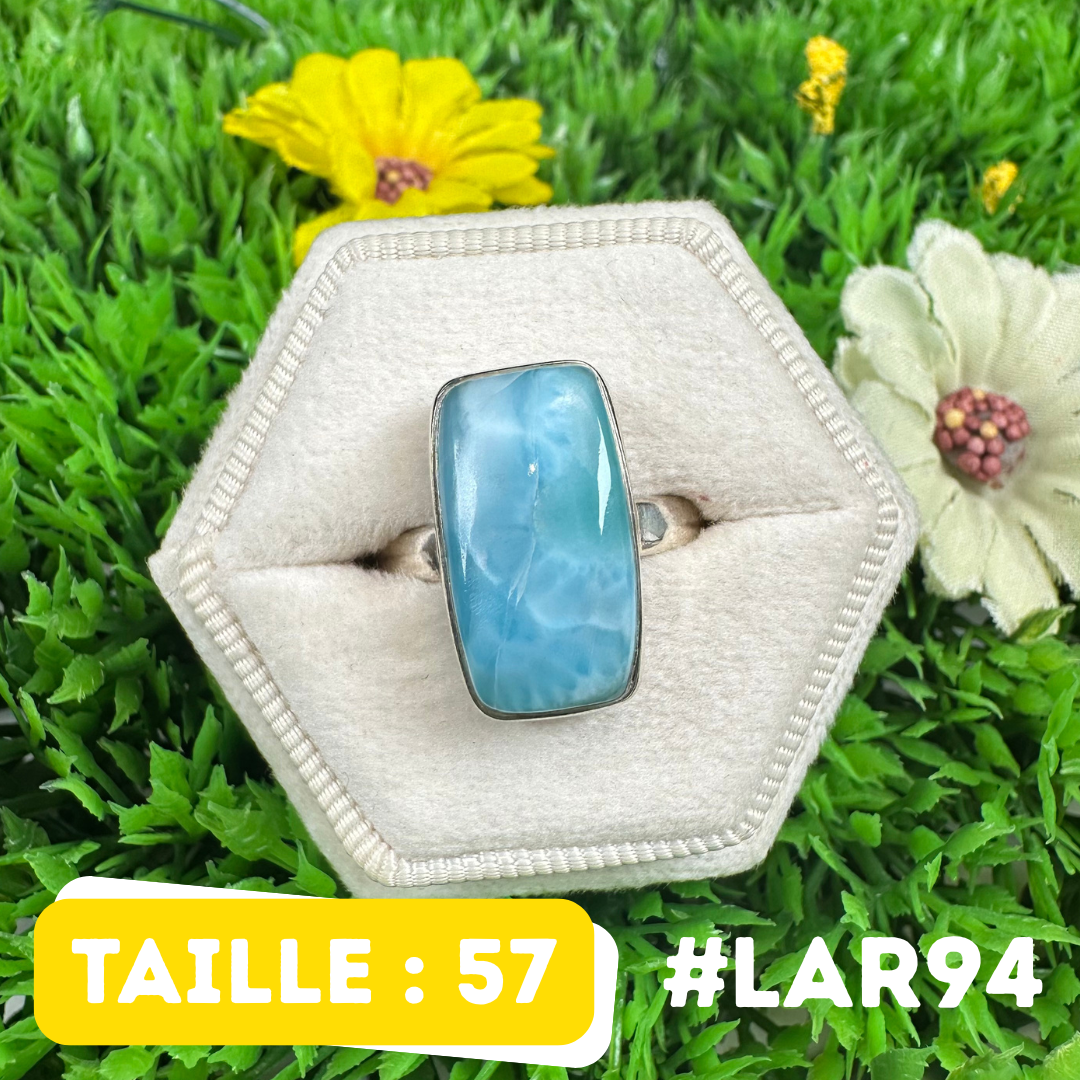 Bague Larimar #LAR94