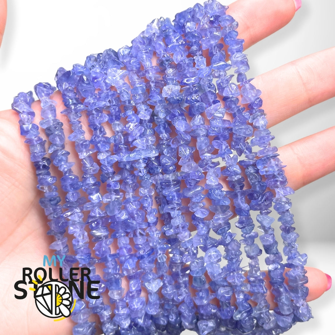 Perle Chips en Tanzanite