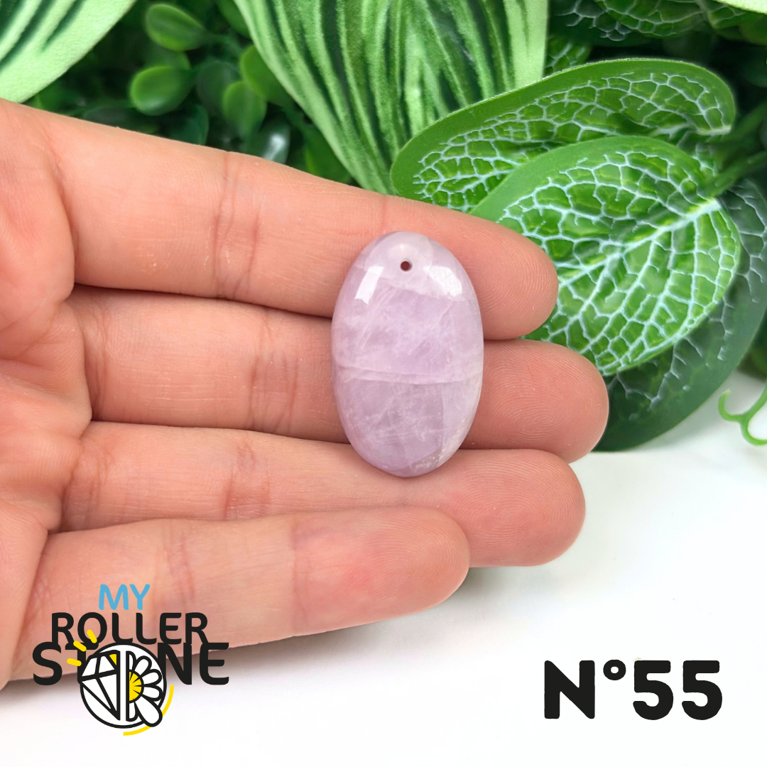Pendentif Kunzite 5A percé