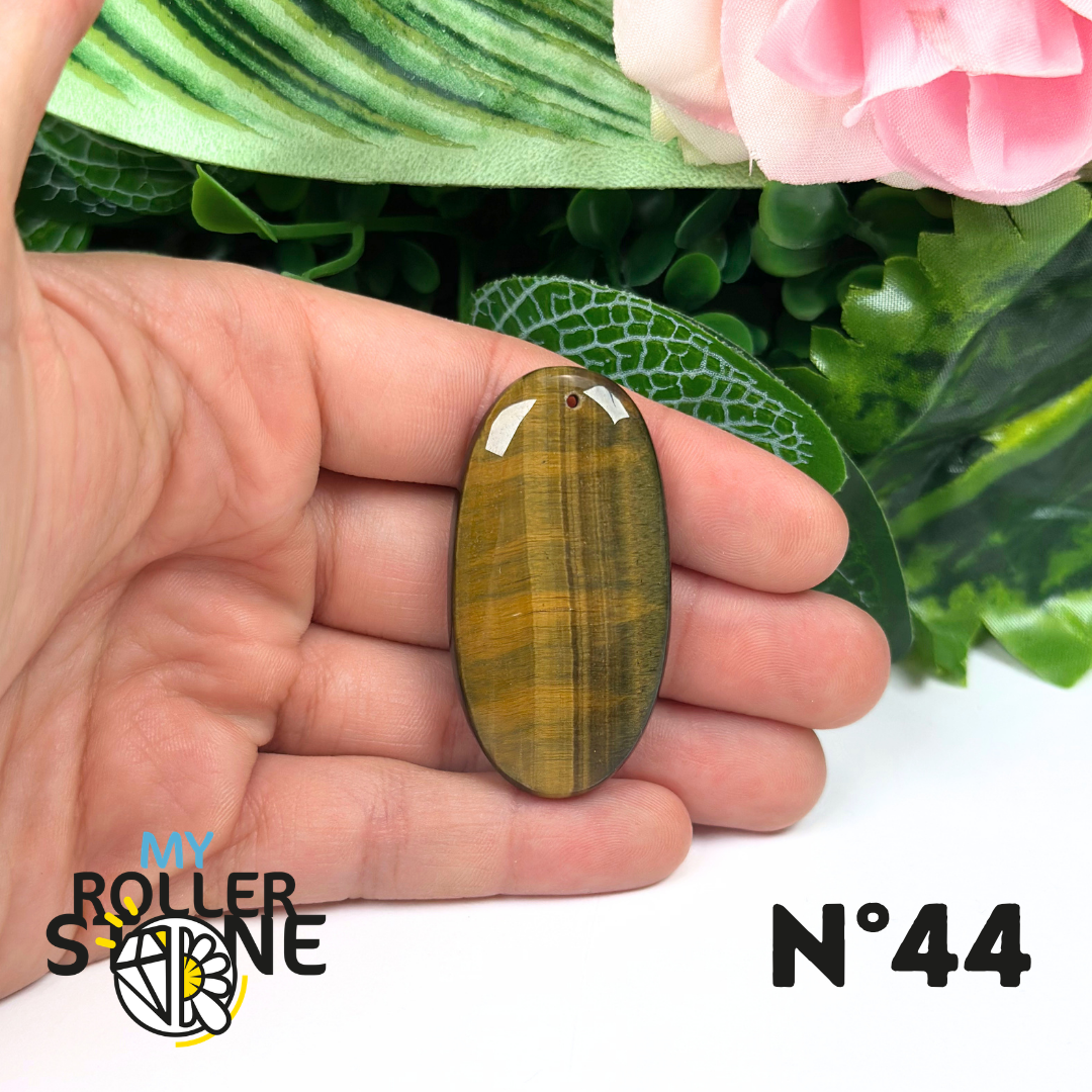 Pendentif Oeil de Tigre 5A percé