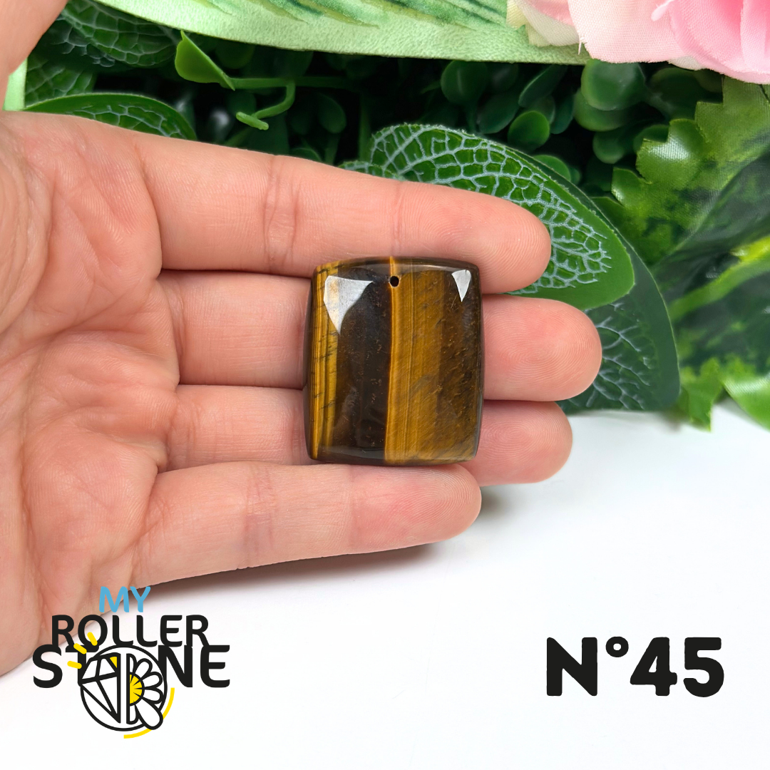 Pendentif Oeil de Tigre 5A percé