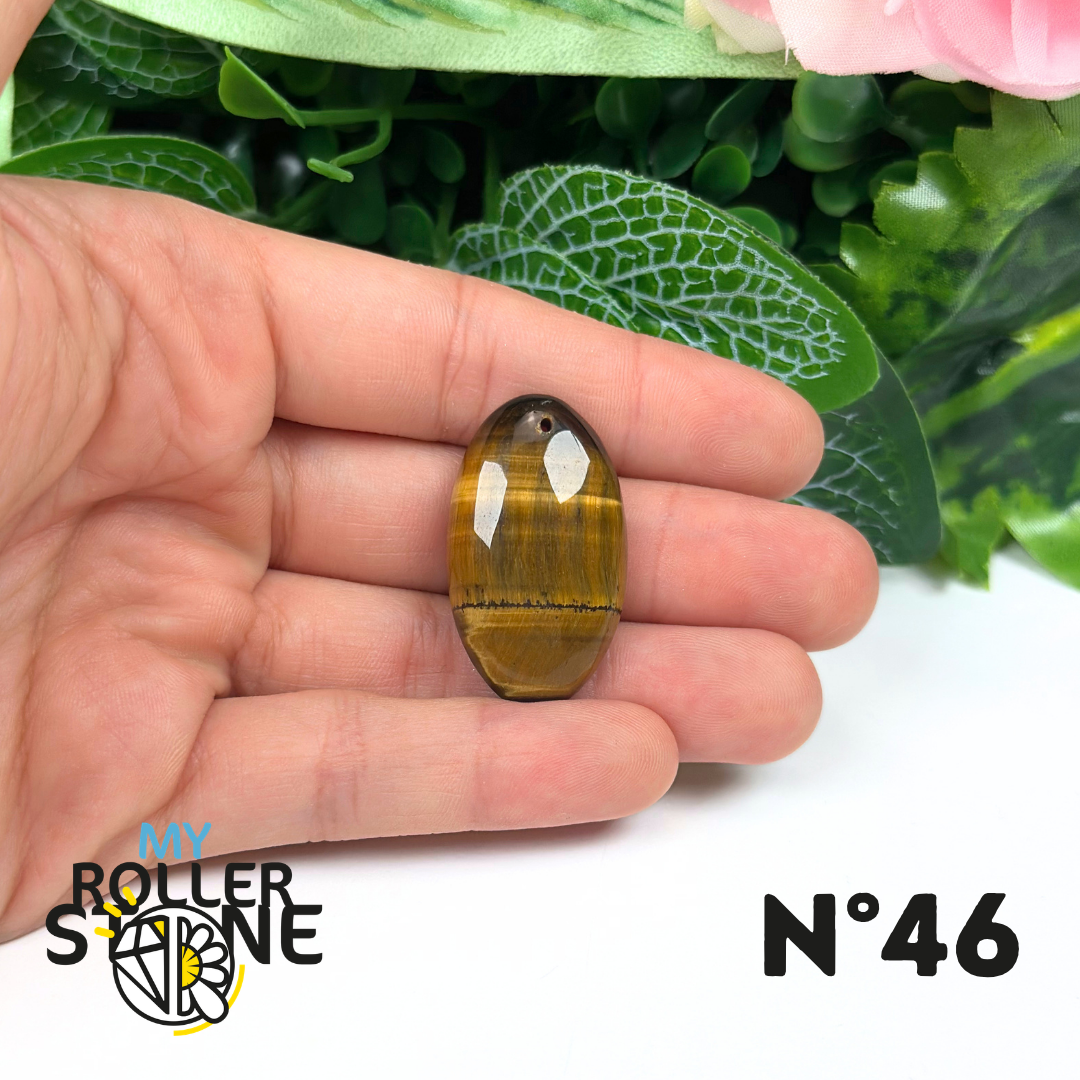 Pendentif Oeil de Tigre 5A percé