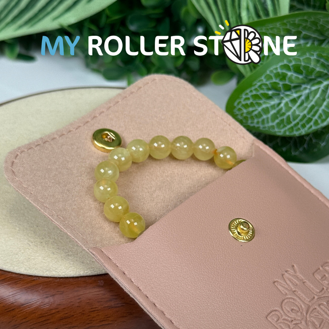 Bracelet perle Prehnite 3A