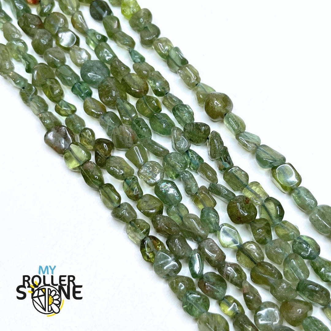 Perle Baroque Apatite verte