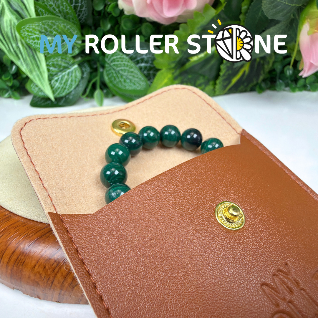 Bracelet perle en Malachite 5A