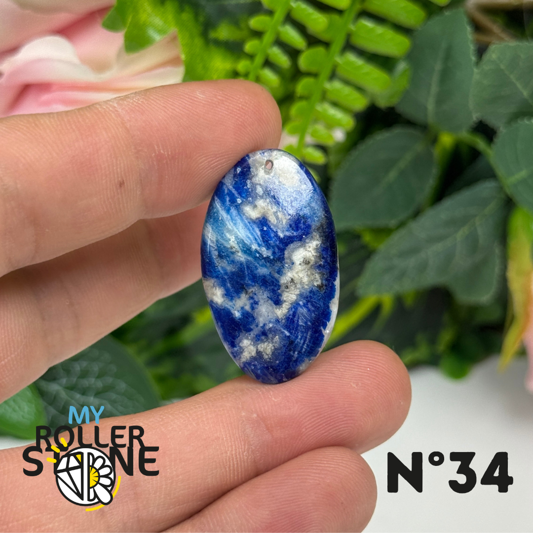 Pendentif Afghanite Percé 5A