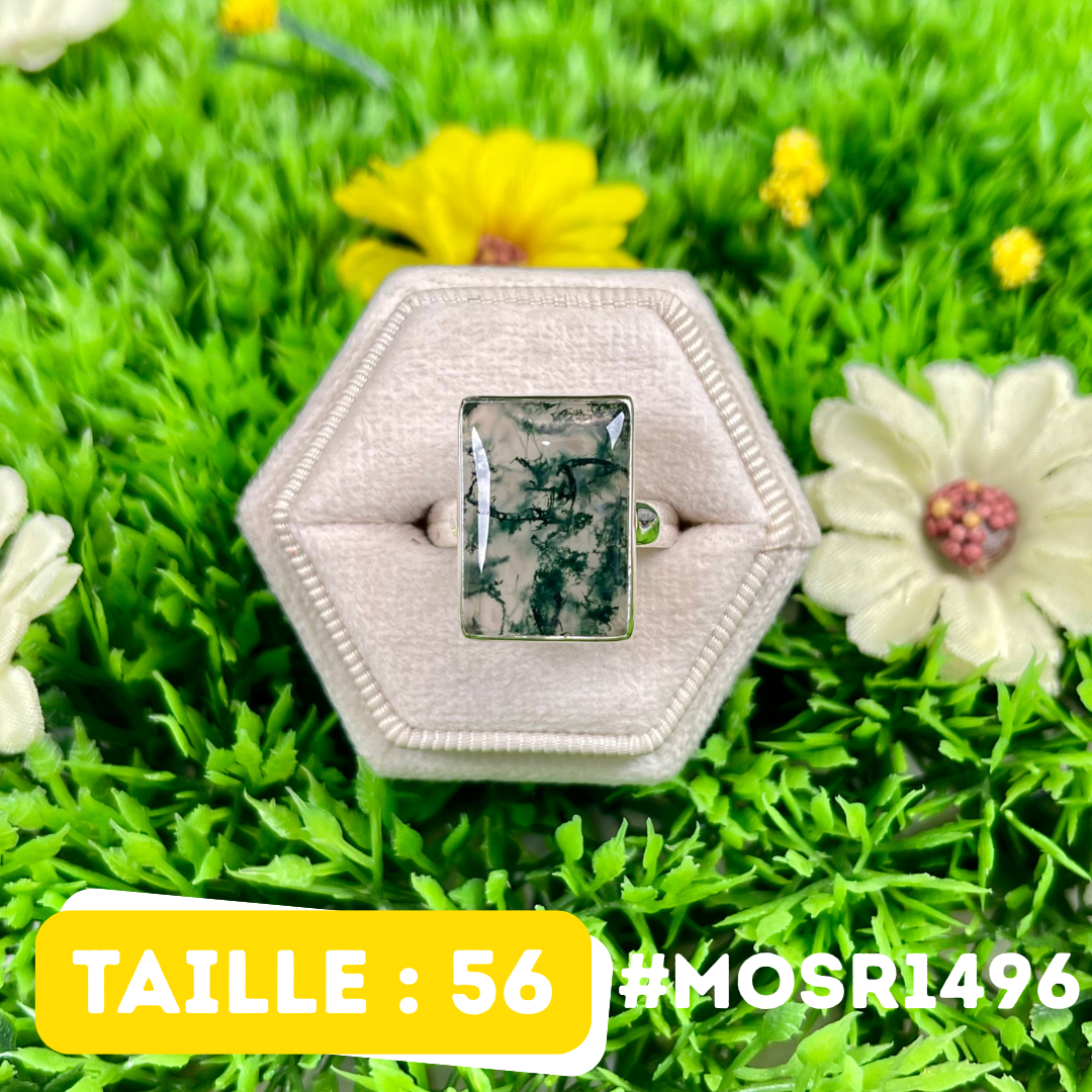 Bague Agate Mousse #MOSR1496