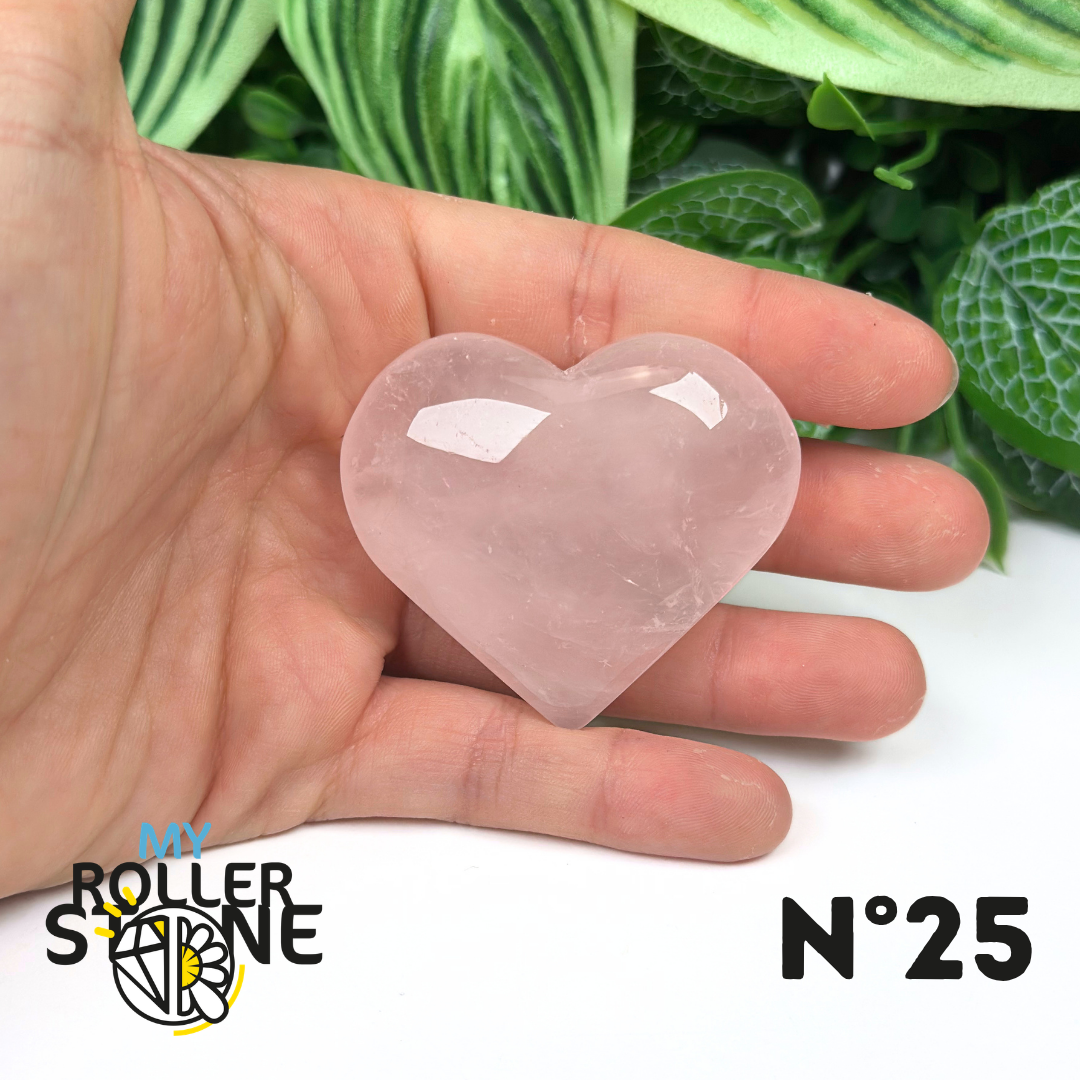 Cœur en Quartz rose