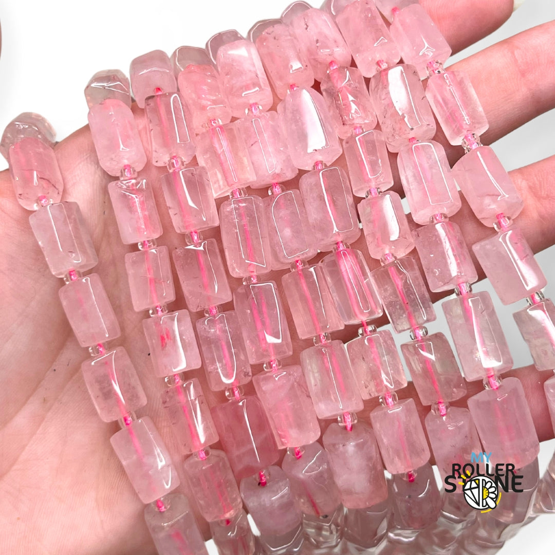 Perle Colonne Quartz Rose