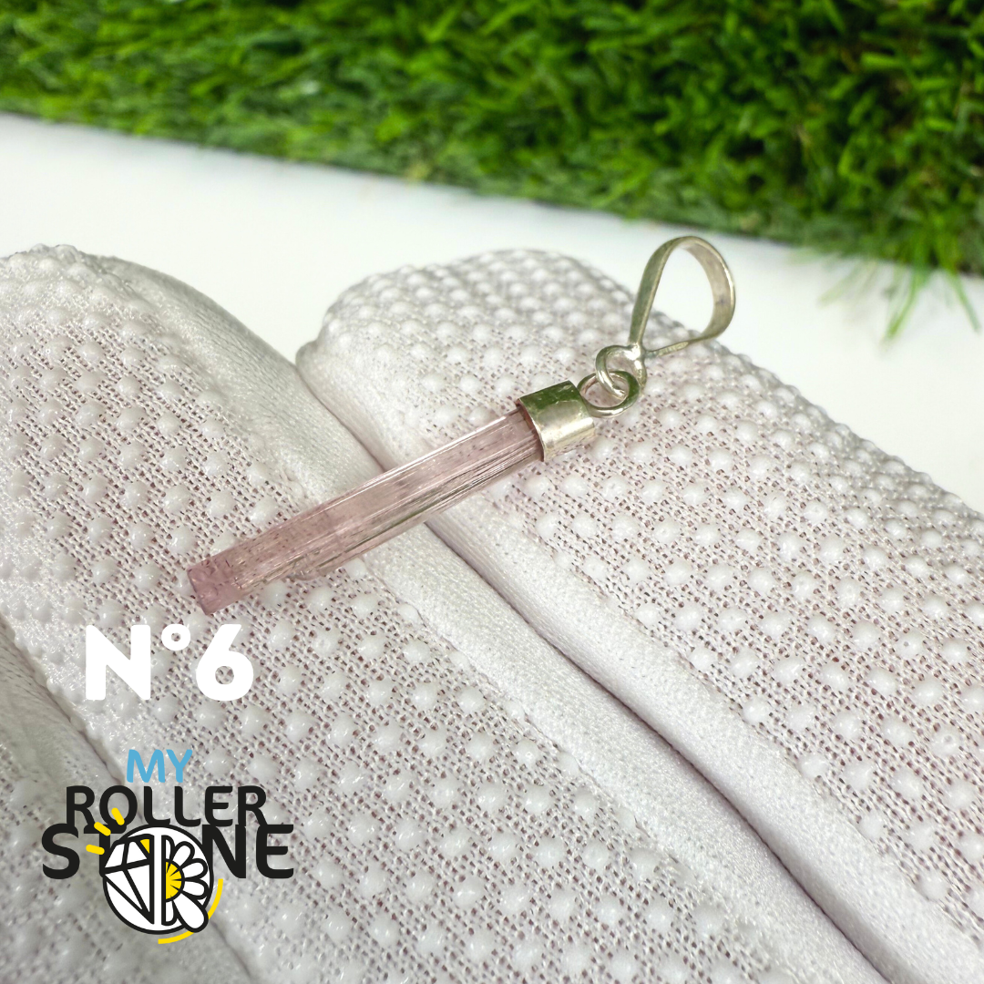 Pendentif Multi Tourmaline et Argent