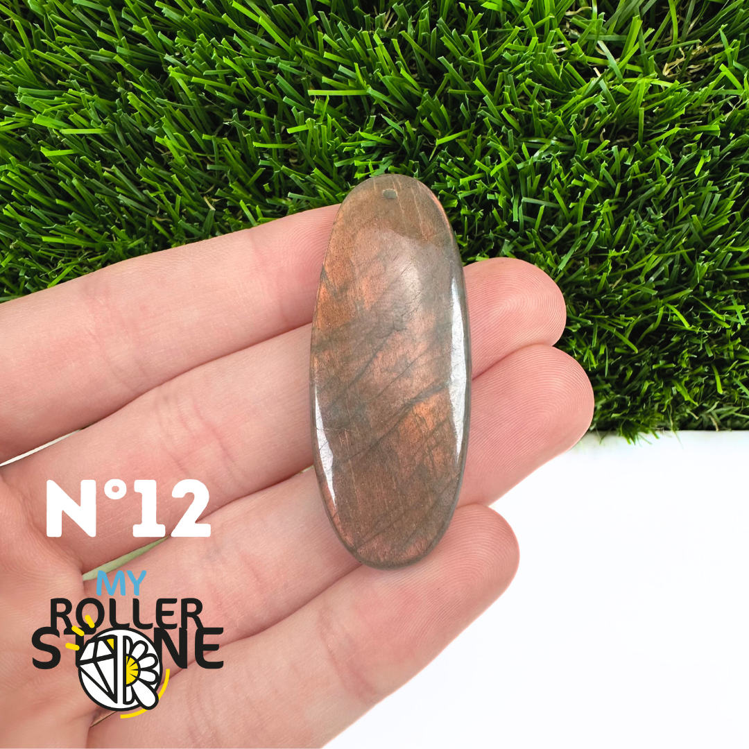 Pendentifs Labradorite Violette forme Libre 5A