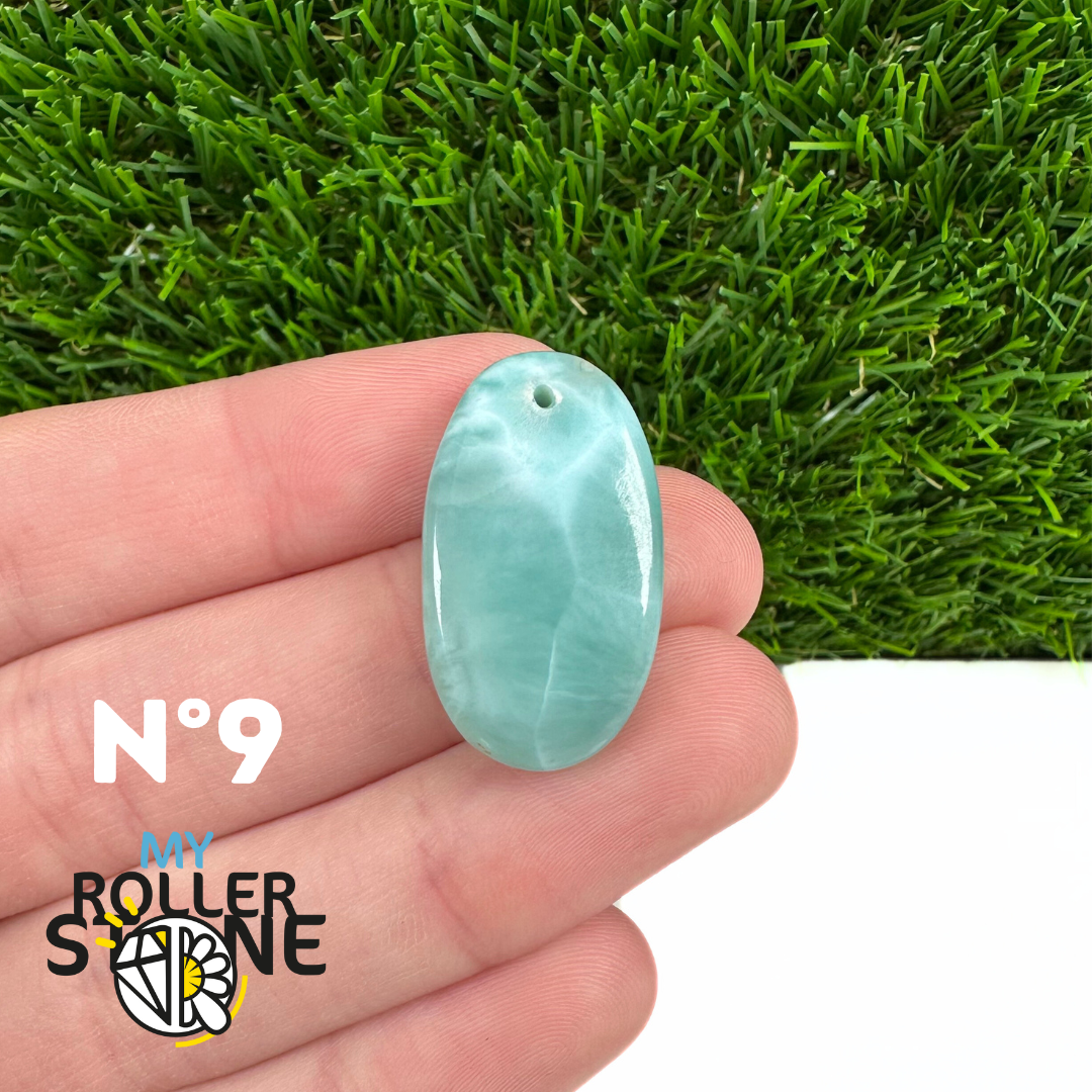 Pendentif Larimar 5A percé