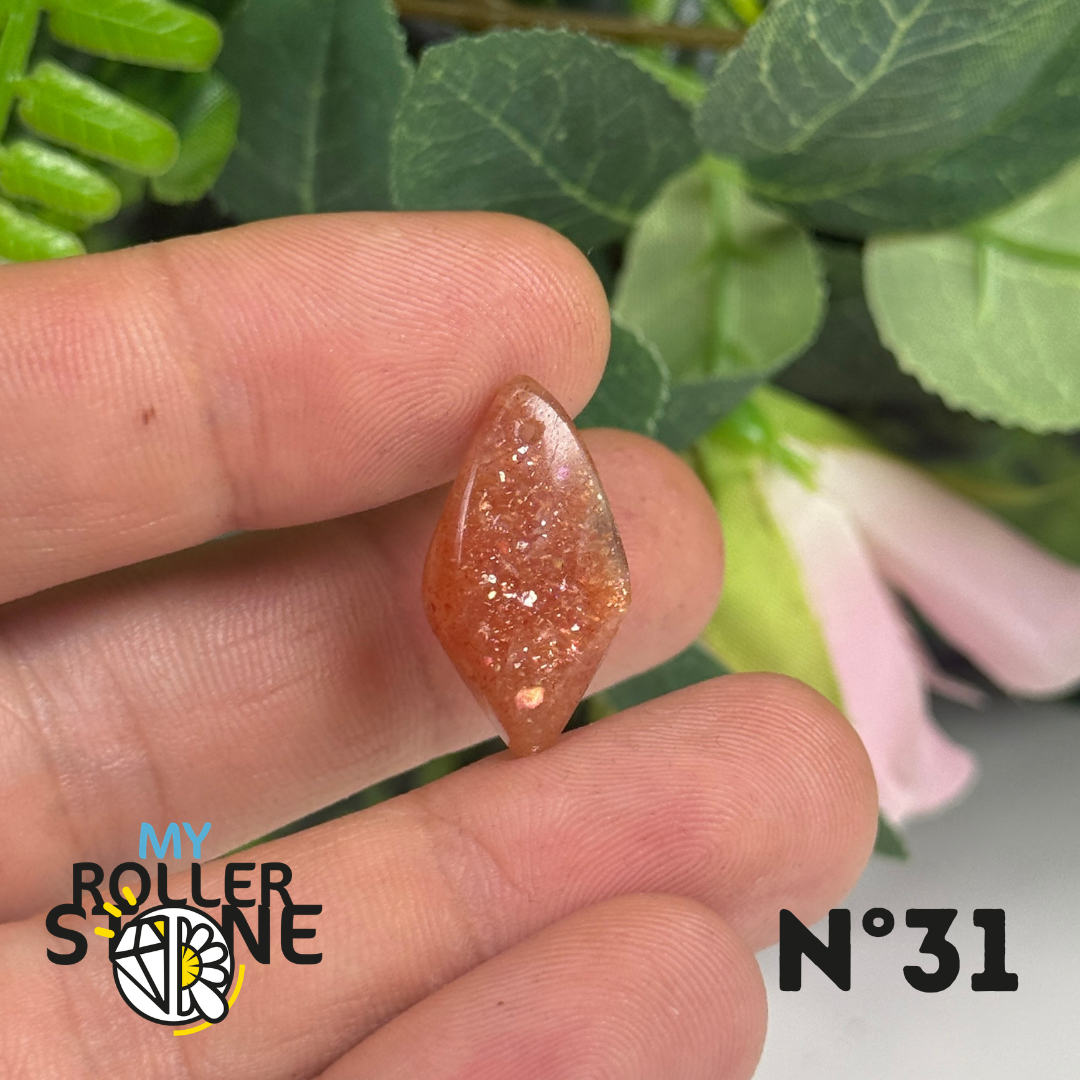 Petit Pendentifs Pierre de Soleil Forme Libre 5A