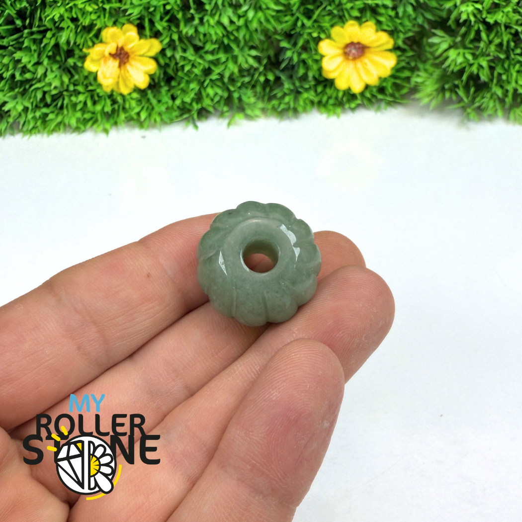Perle trou large Aventurine