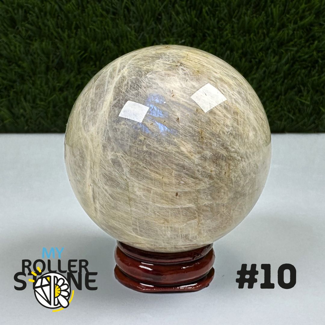 Sphère Pierre De Lune Orange