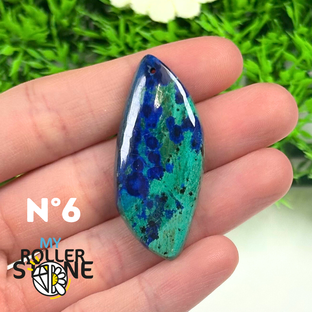 Pendentif Azurite Malachite 5A