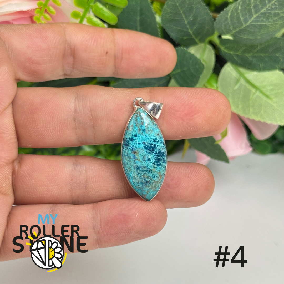 Pendentif argent 925 shattuckite #KTP4