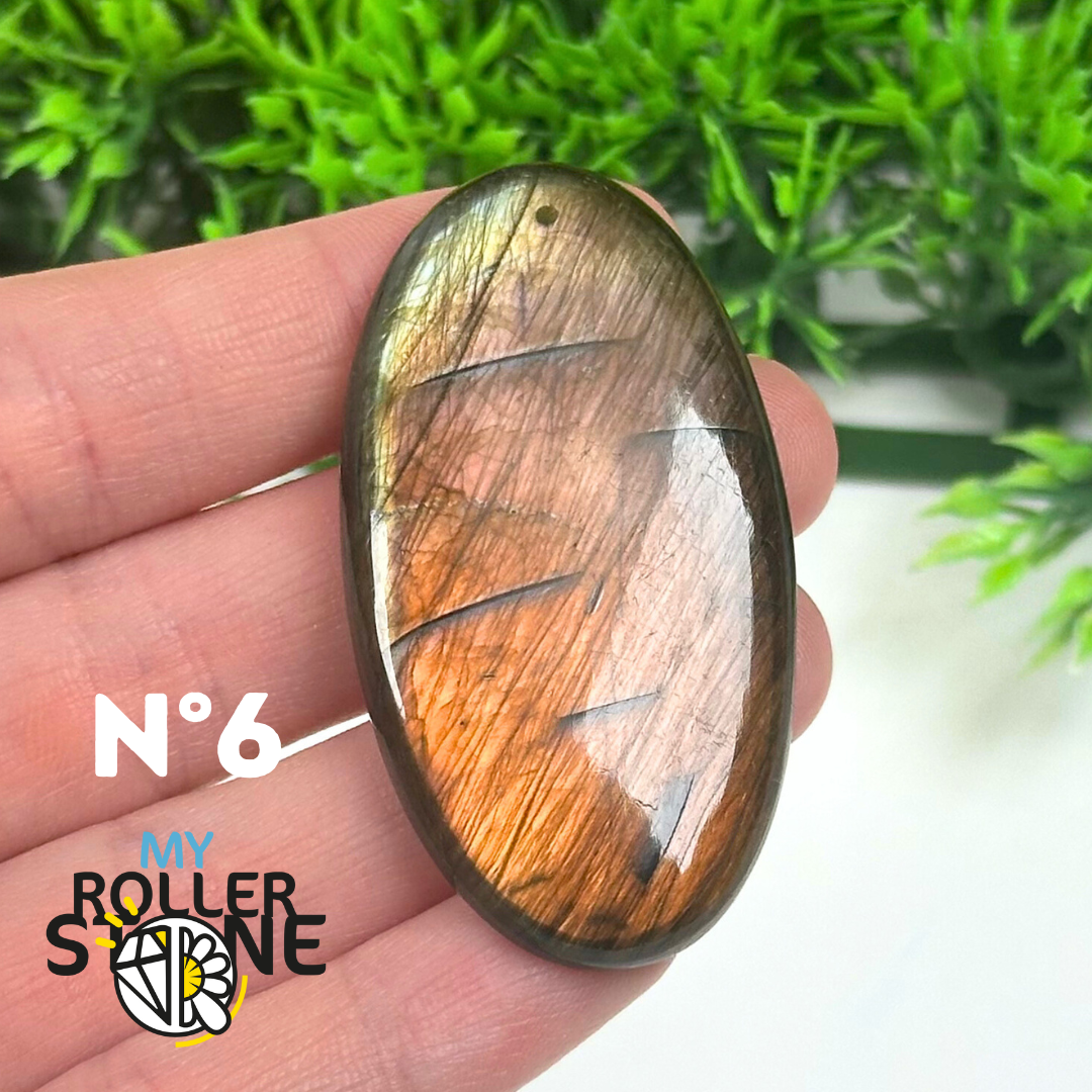 Pendentif Labradorite Multicolore 5A
