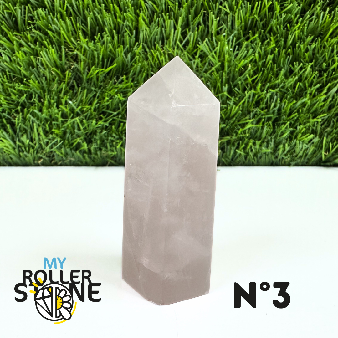 Pointes Pierre Quartz Rose