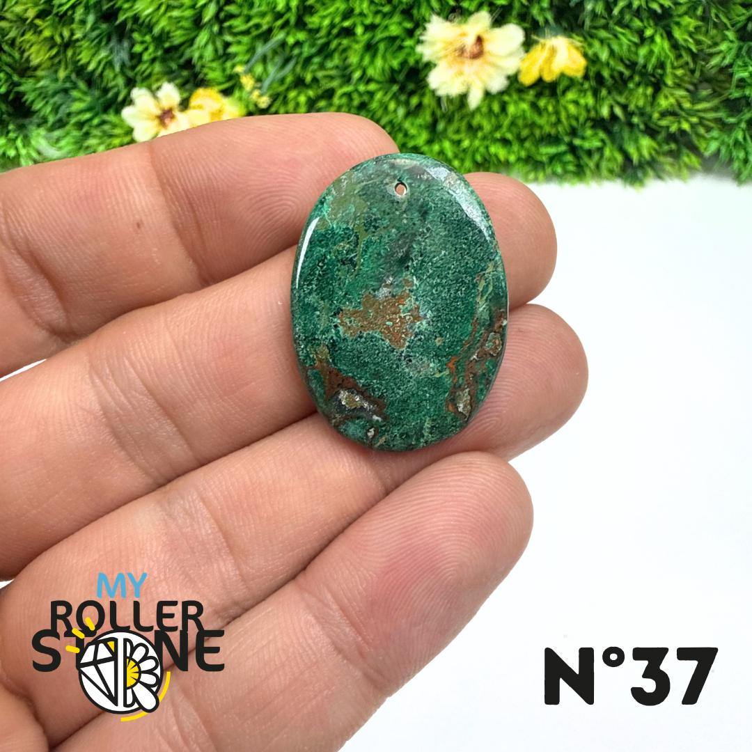 Pendentif Percé Chrysocolle