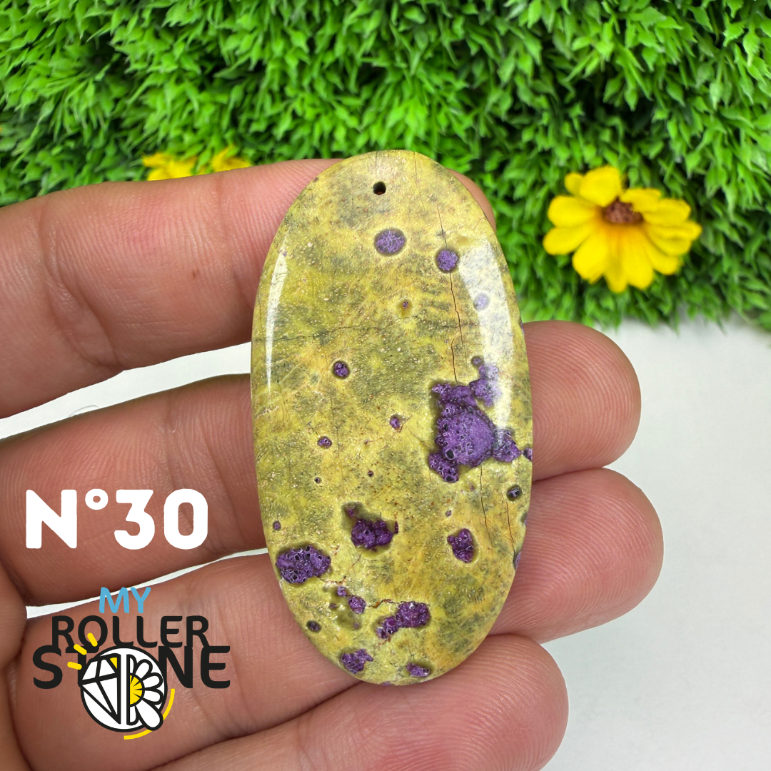 Pendentif Atlantisite 5A percé