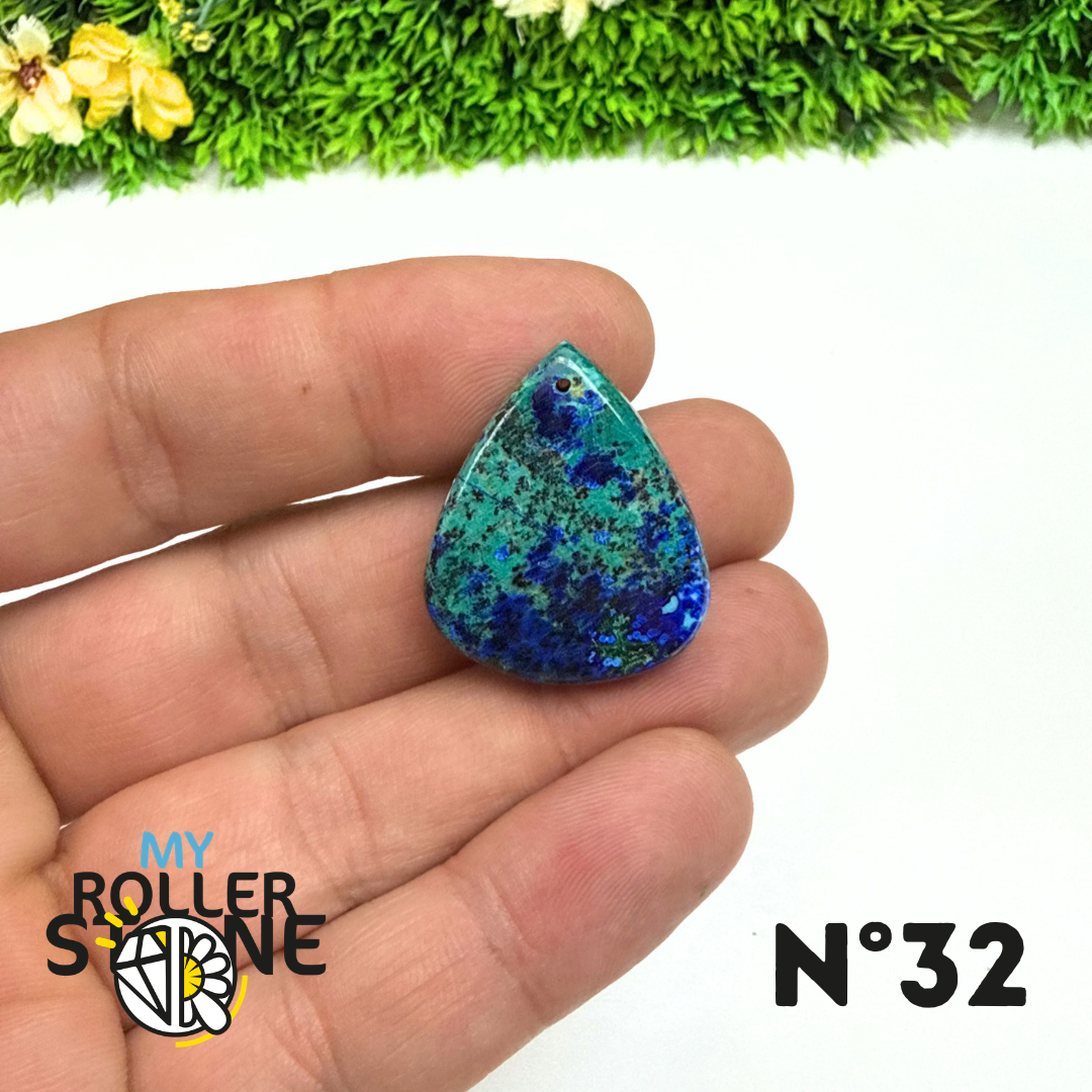 Pendentif Azurite Malachite 5A