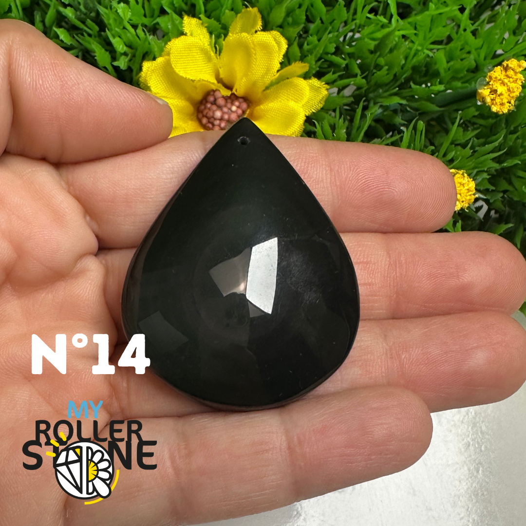 Pendentif Obsidienne Arc-en-Ciel 5A (Oeil céleste)