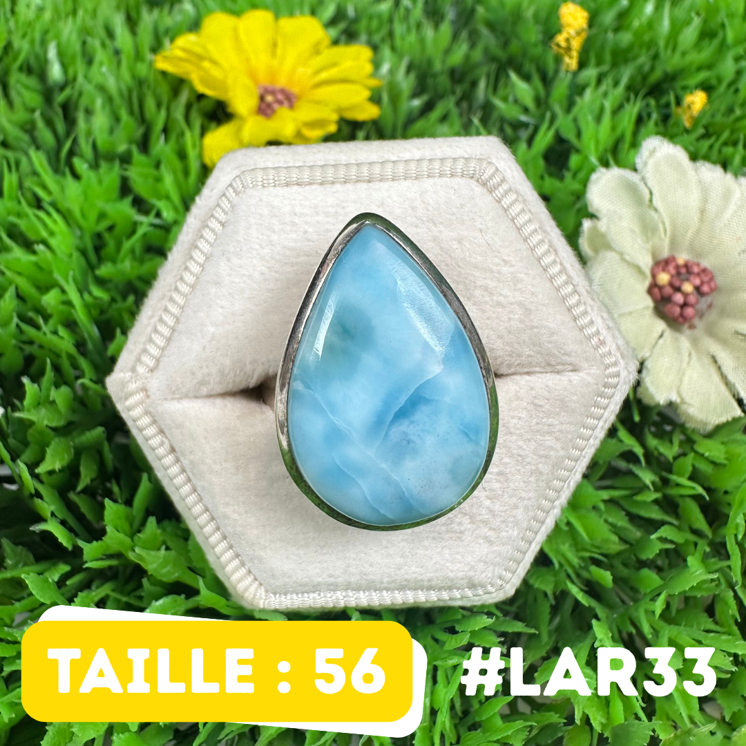 Bague Larimar #LAR33