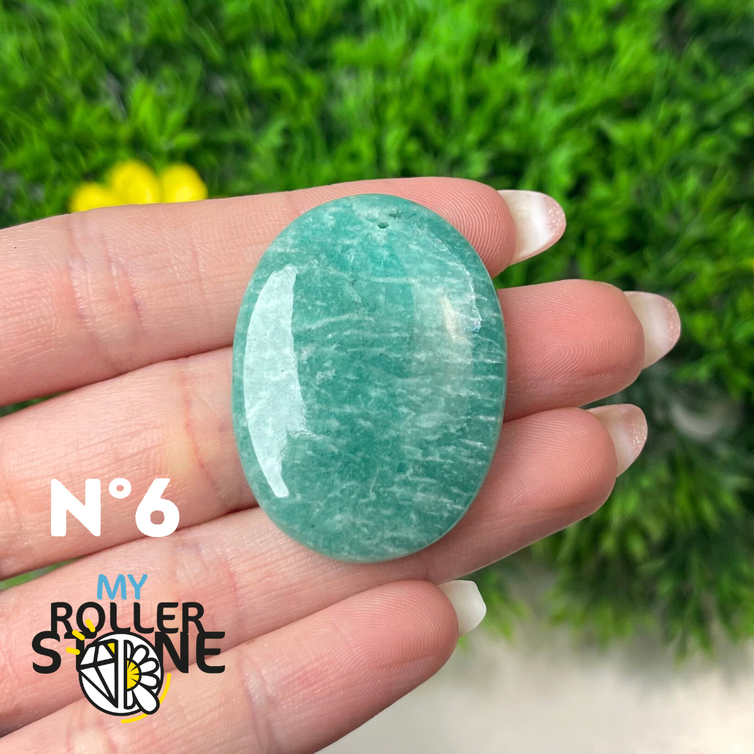 Pendentif Amazonite Brésil 5A