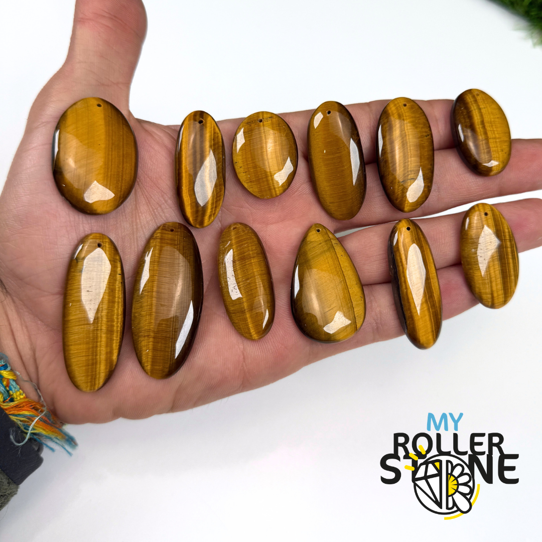 Pendentif Oeil de Tigre 5A percé