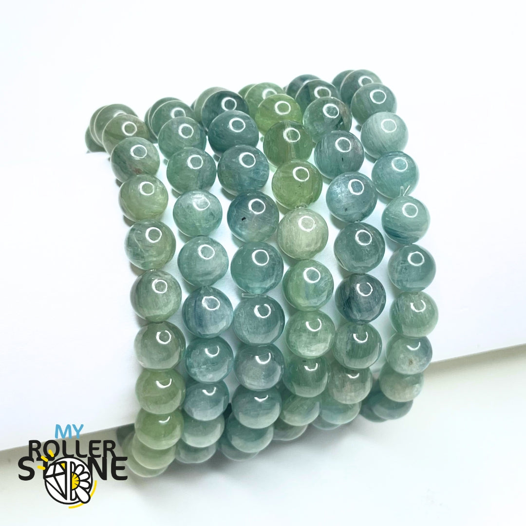 Bracelet Kyanite Bleue-Verte 5A