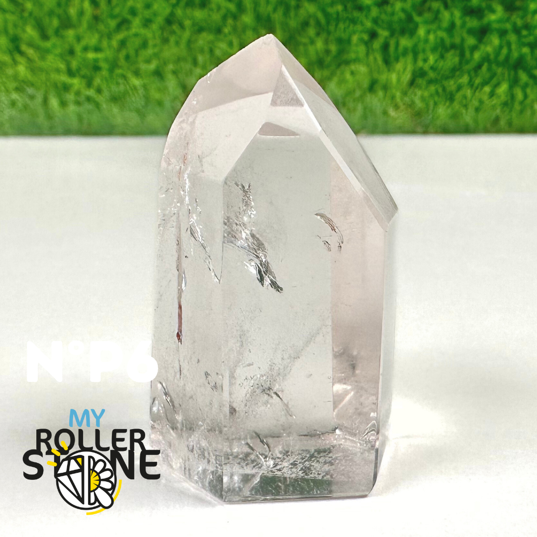 Pointe en Cristal de Roche Petite Taille