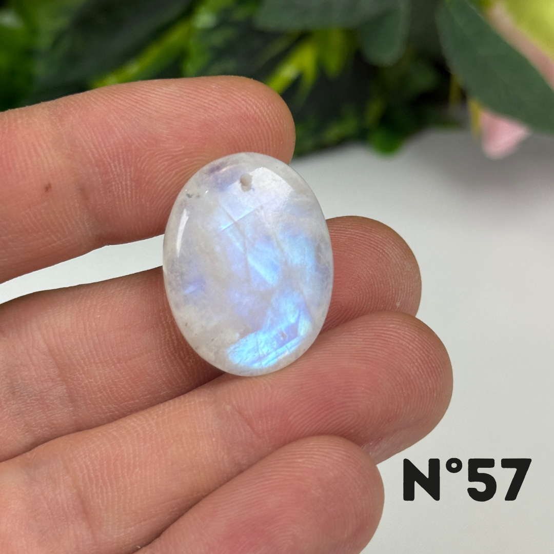 Pendentifs Pierre de lune Forme Libre 5A