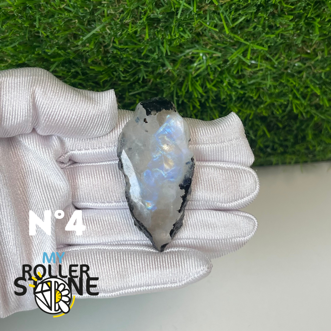 Pendentif Percé Pieristérite tranche semi brute 5A